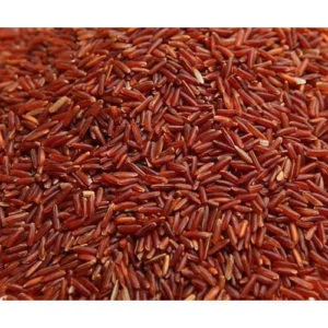 DM Traders Organic store red rice grains.