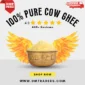 100% pure desi cow ghee